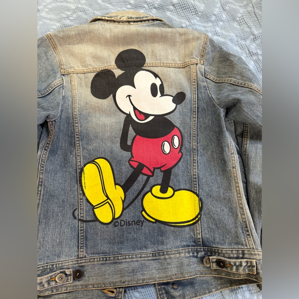 Dolce and Gabbana Mickey Mouse Jean jacket